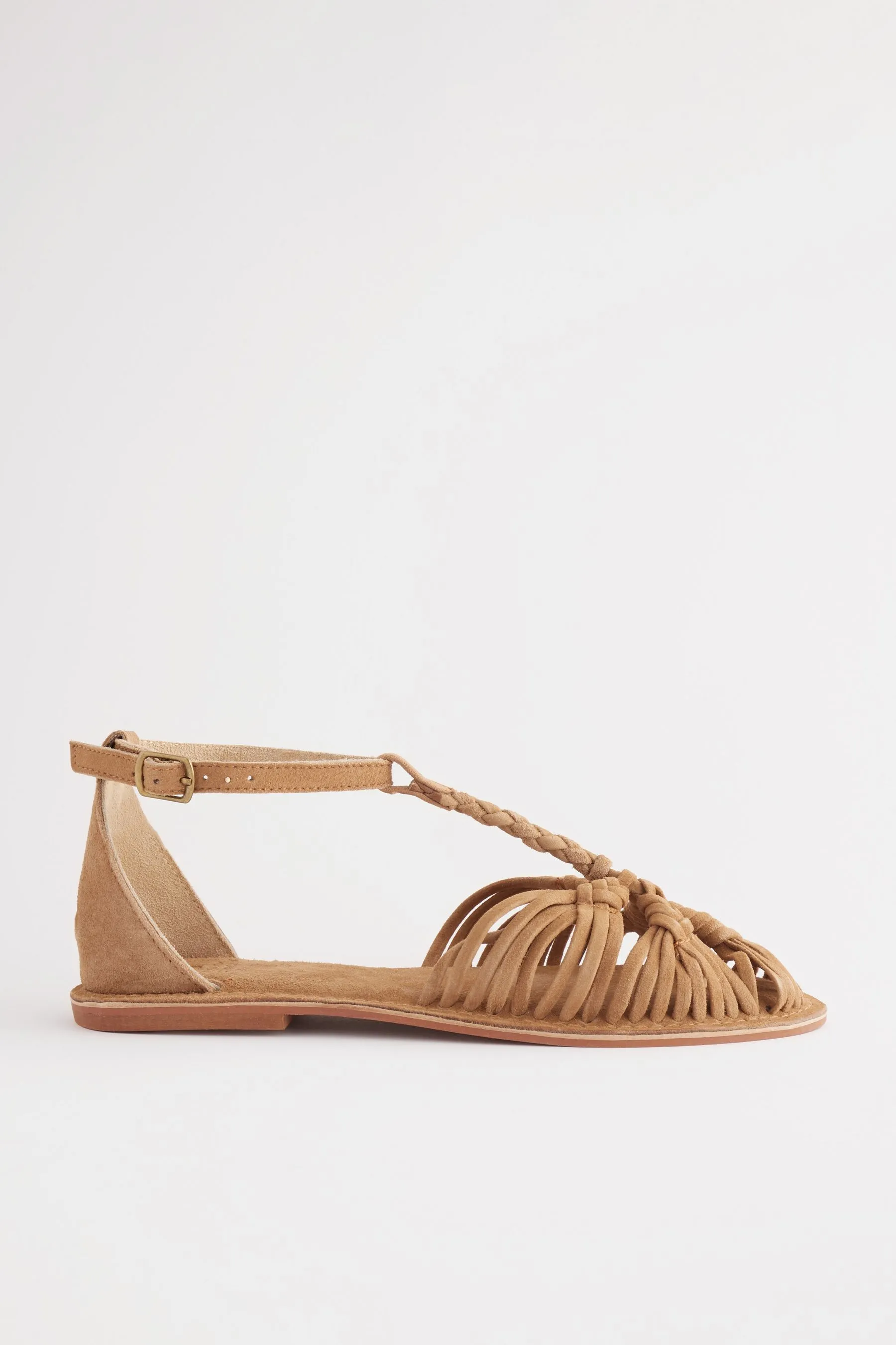 Forever Comfort® - Huarache - Scarpe in pelle con cinturino a T