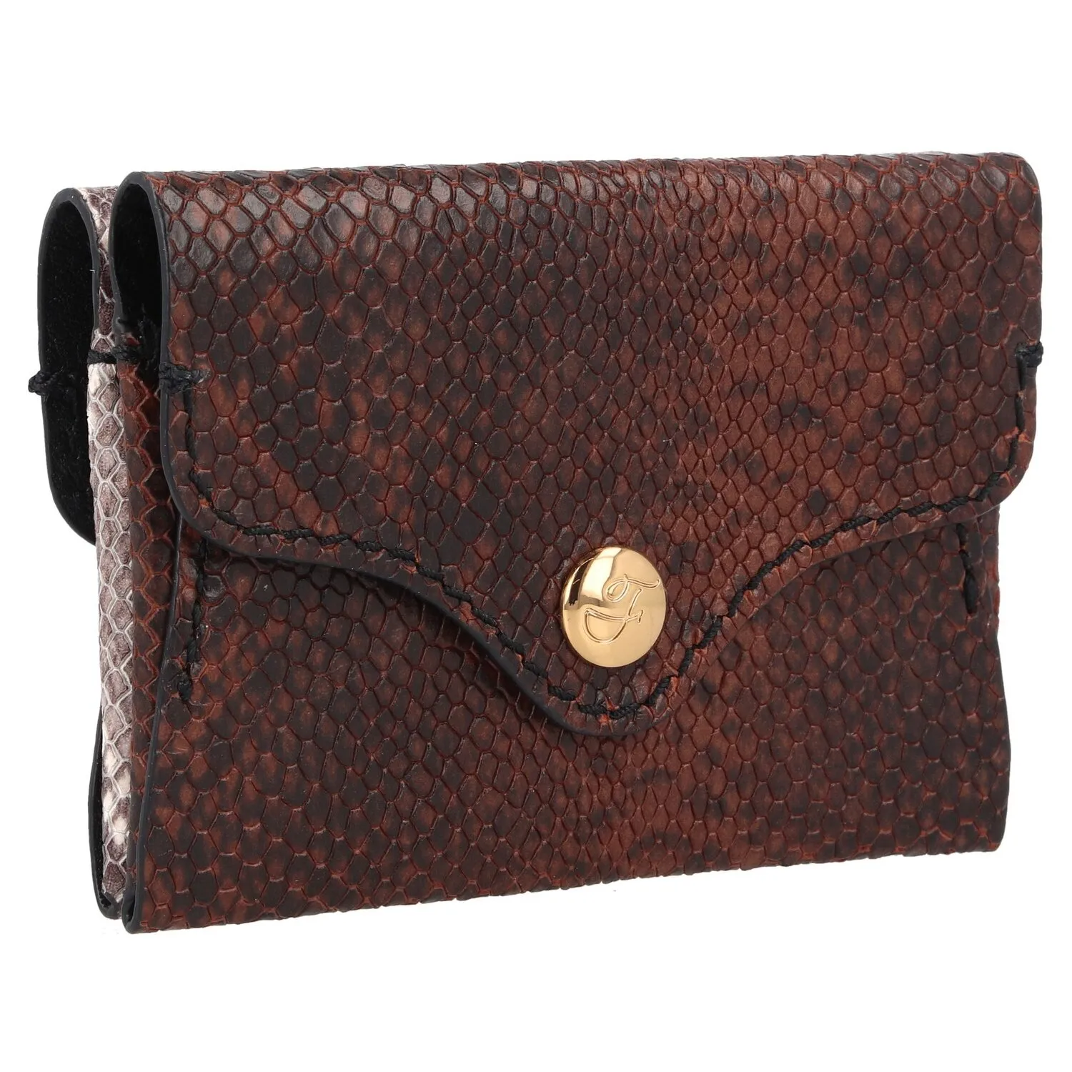 Fossil Heritage Custodia per carta di credito Pelle 10 cm