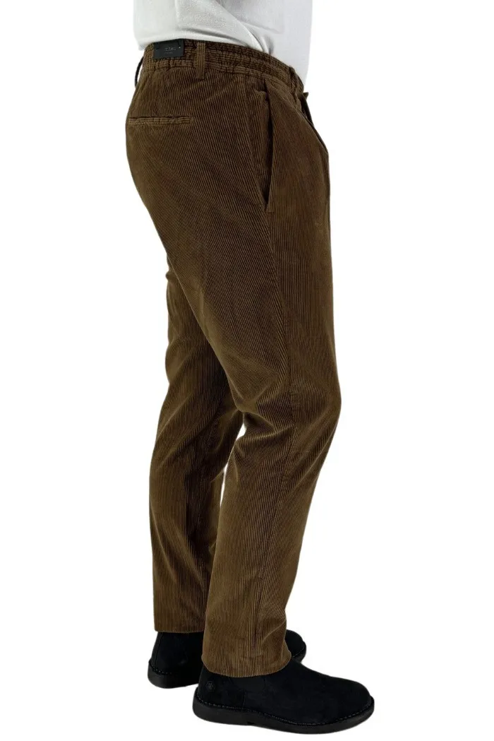 Four.ten Industry pantalaccio in velluto t9152-223087