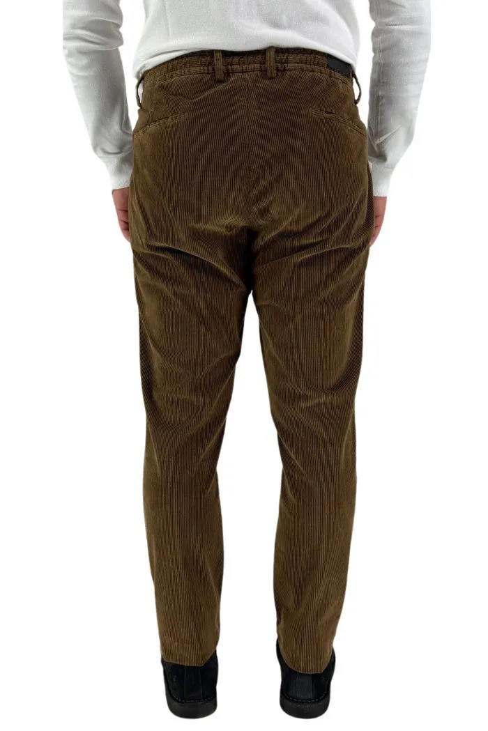 Four.ten Industry pantalaccio in velluto t9152-223087