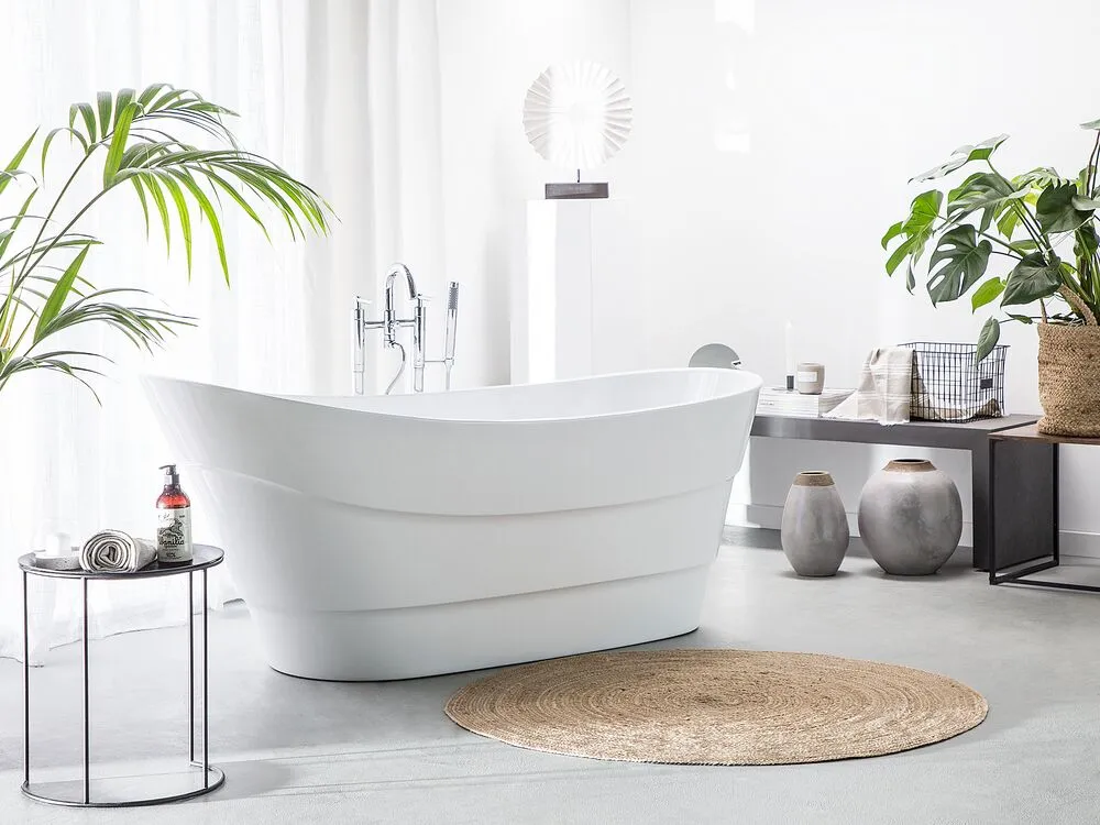 Freestanding Bath White 1700 x 730 mm BUENAVISTA