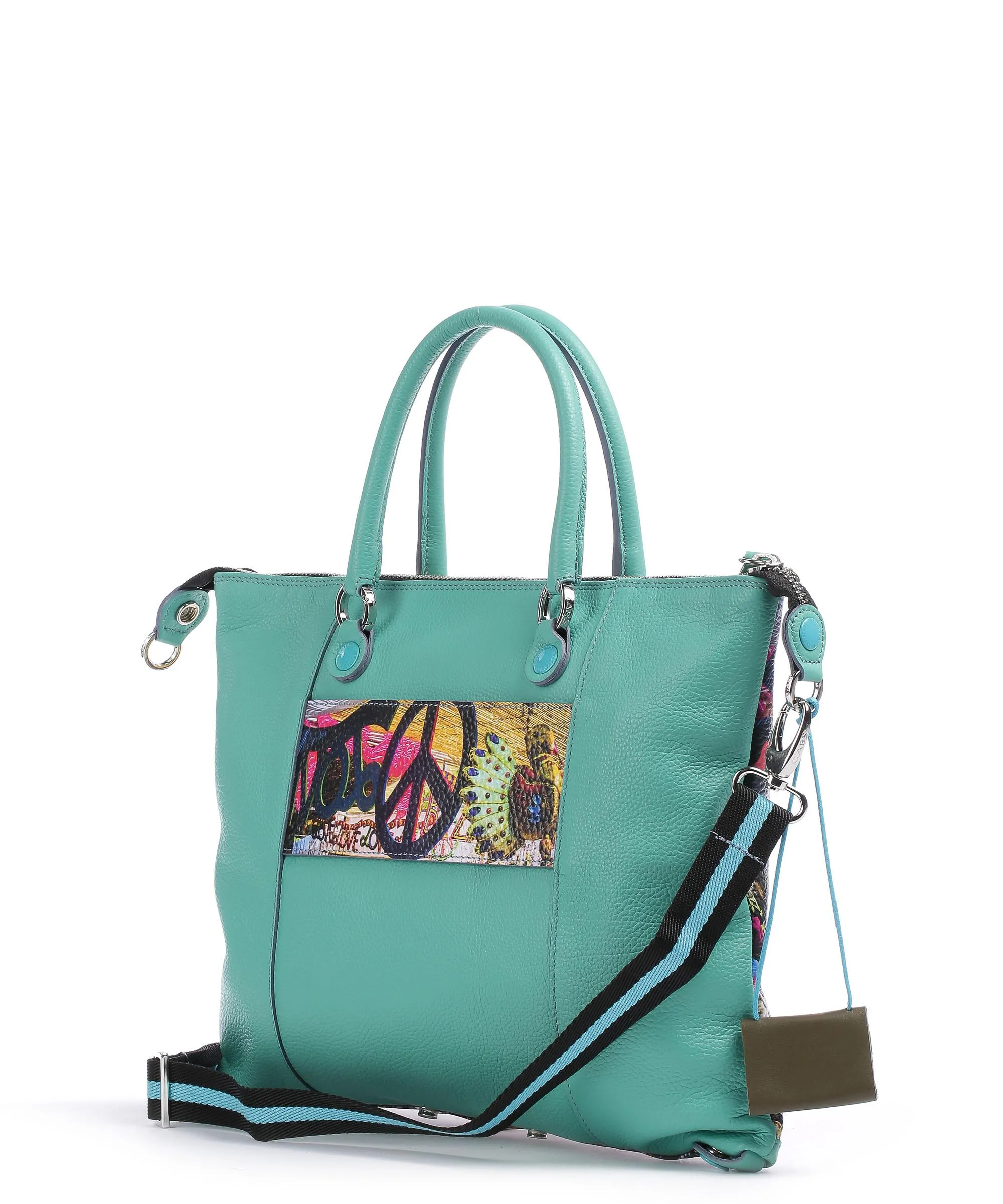  Gabs Trip G3 Plus Holiday Borsa a mano pelle di vitello grana multicolore  