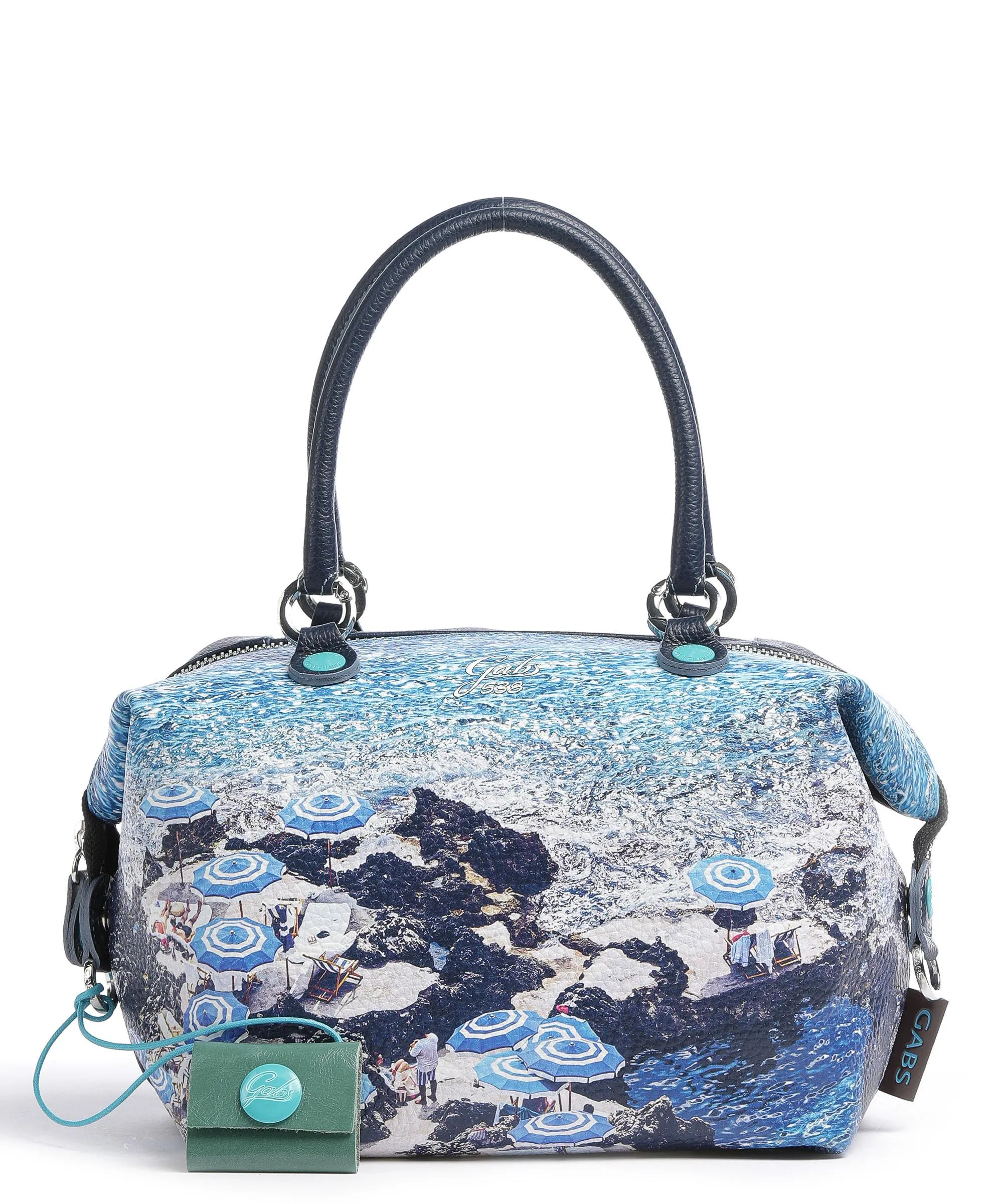  Gabs Trip G3 Plus Holiday Borsa a mano pelle di vitello grana multicolore  