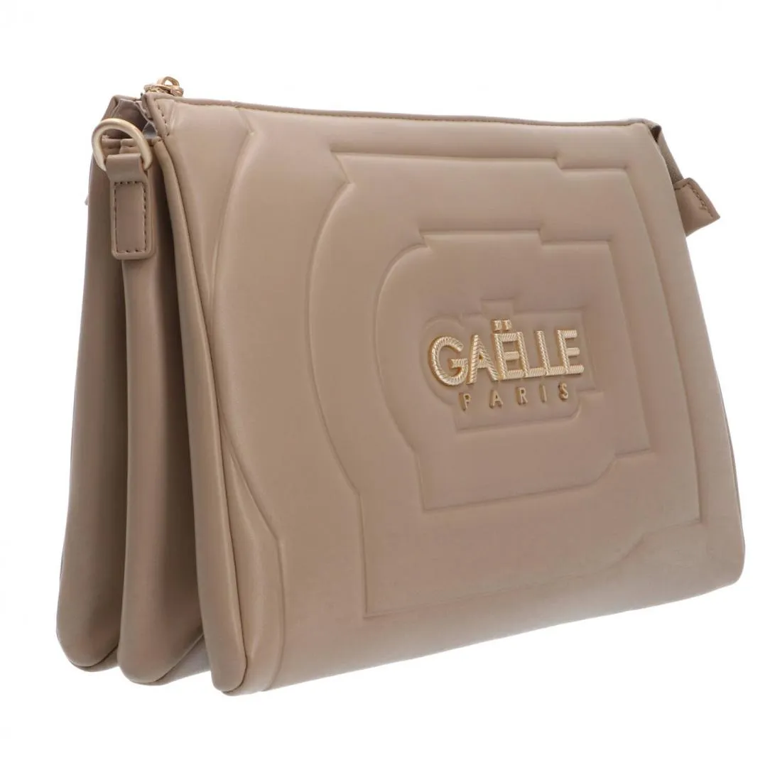 GBADP4681 maxi shoulder strap matellasse Beige