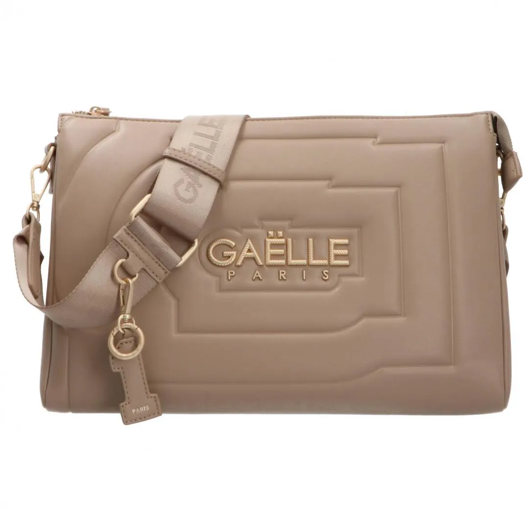 GBADP4681 maxi shoulder strap matellasse Beige