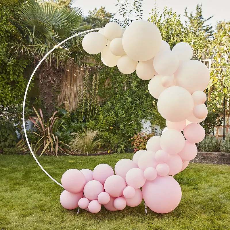Ghirlanda di palloncini Eco Nudo e Rosa 75 pezzi