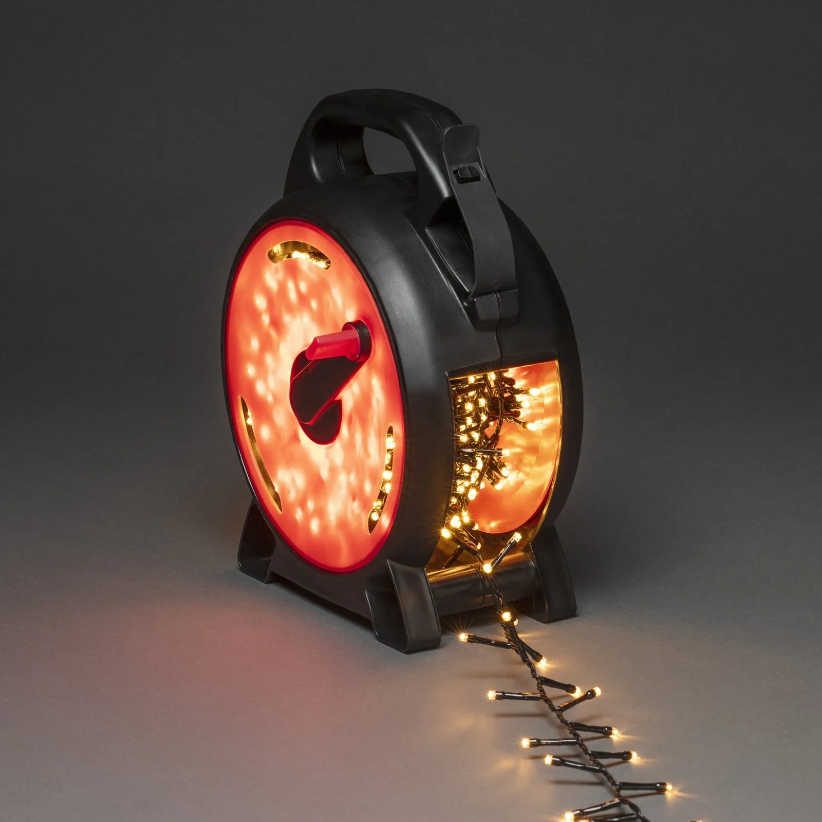 Ghirlanda luminosa LED Compact ambra 300 LED 6,58 m