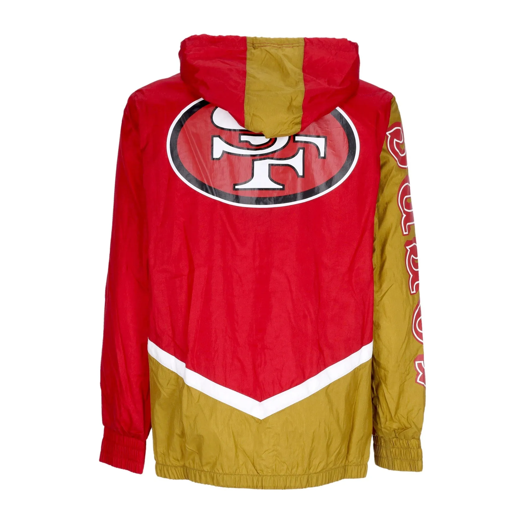 Giacca A Vento Uomo Nfl Undeniable Full Zip Windbreaker Saf49e Scarlet