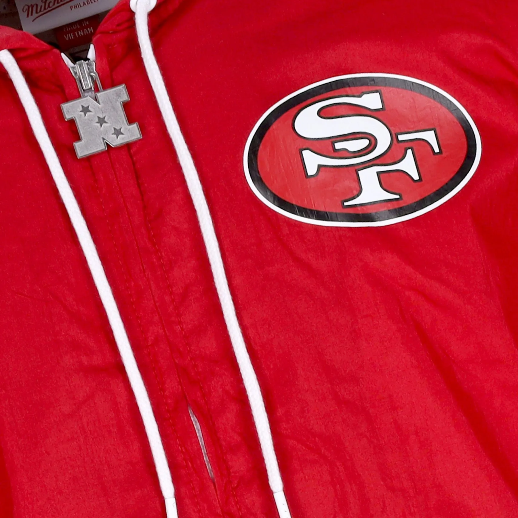 Giacca A Vento Uomo Nfl Undeniable Full Zip Windbreaker Saf49e Scarlet