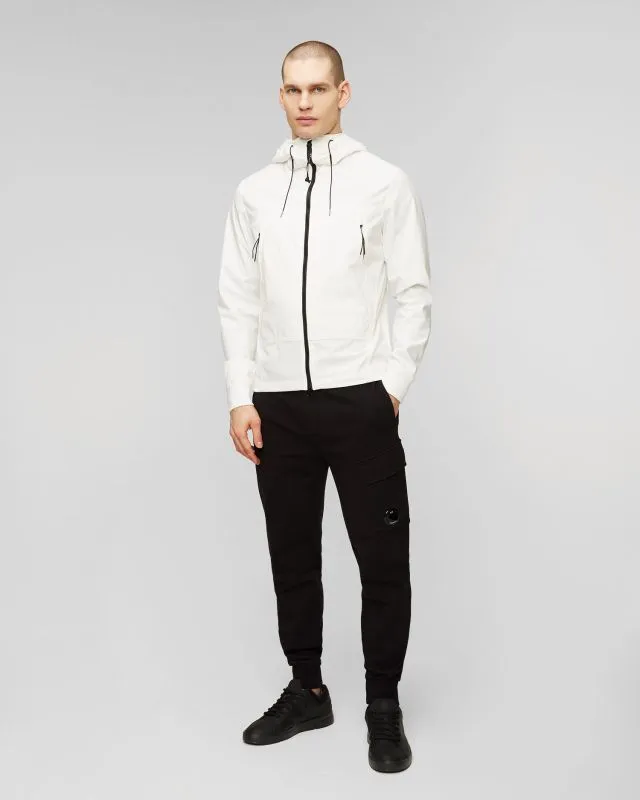 Giacca bianca softshell da uomo C.P. Company Shell-R