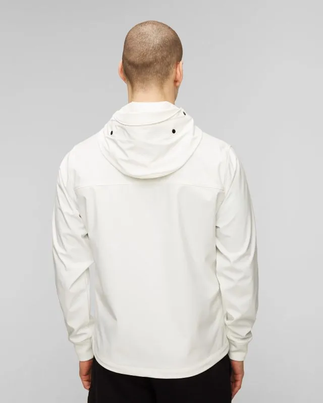 Giacca bianca softshell da uomo C.P. Company Shell-R