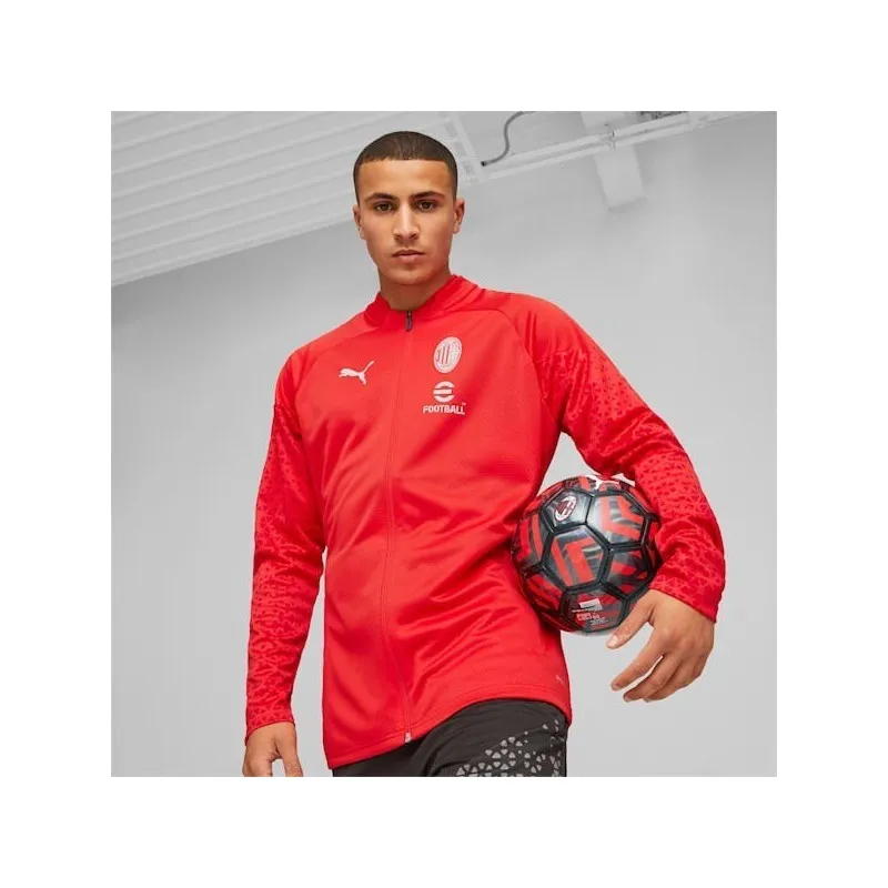 GIACCA CON ZIP TRAINING AC MILAN