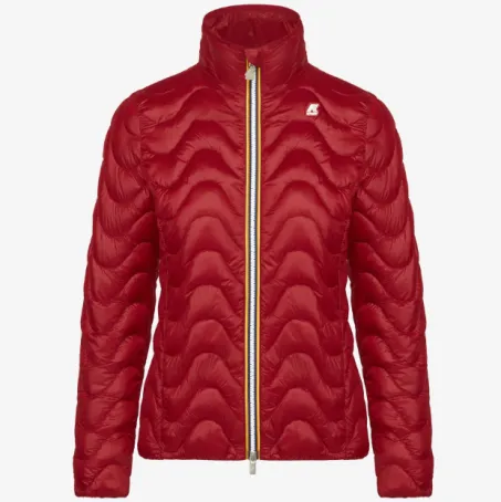 Giacca Donna K-WAY Violette Eco Warm K4112TW WNL Bordeaux