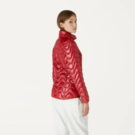 Giacca Donna K-WAY Violette Eco Warm K4112TW WNL Bordeaux