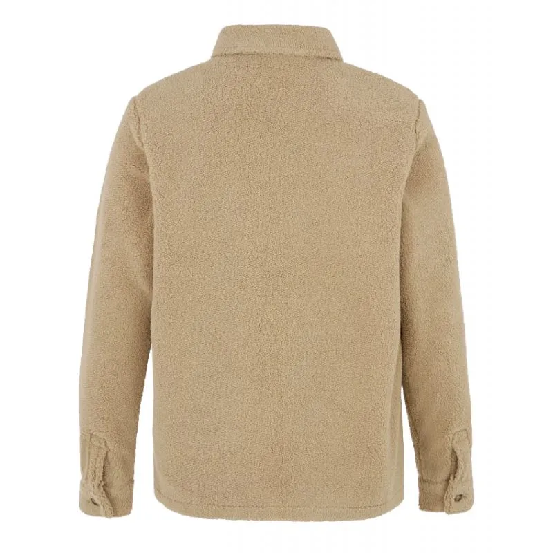 Giacca in pile da uomo Protest Camicia pesante Rundis (BambooBeige)