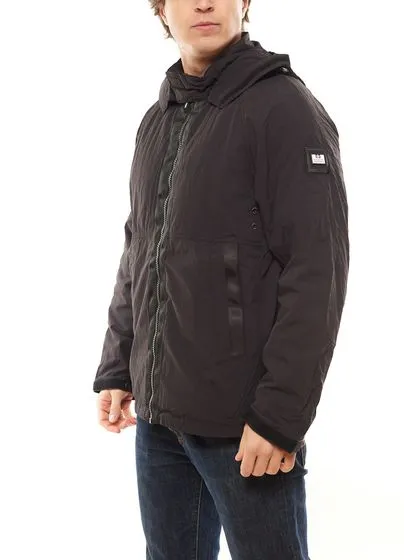 Giacca outdoor da uomo Weekend Offender Vienna, giacca softshell idrorepellente con cappuccio, giacca di transizione, idrorepell