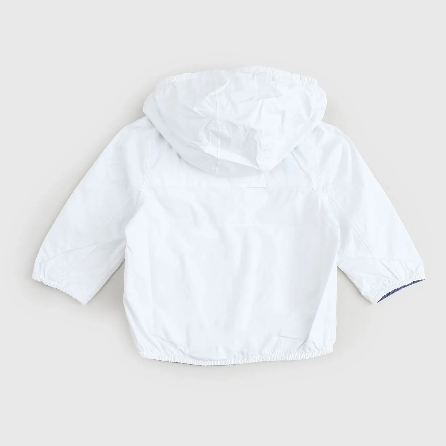 Giacca Reversibile Bianca E Blu Neonato