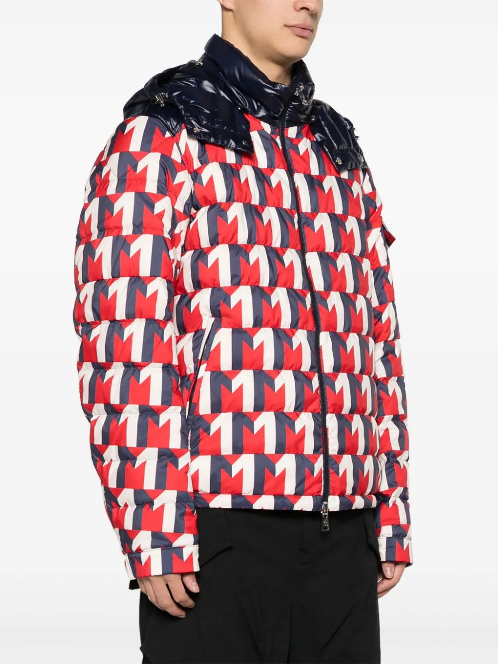 Giacca reversibile con cappuccio tablasses in multicolore - uomo