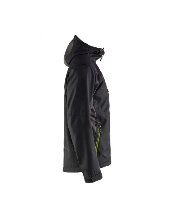 GIACCA SOFTSHELL CON CAPPUCCIO (abbigliamento da lavoro Blaklader)