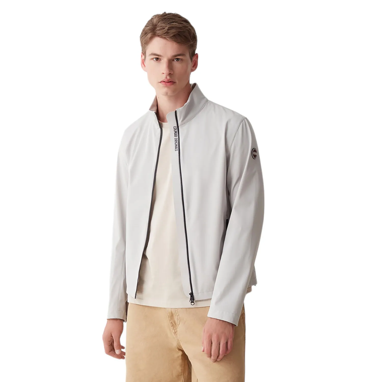 Giacca softshell con regolazione al fondo