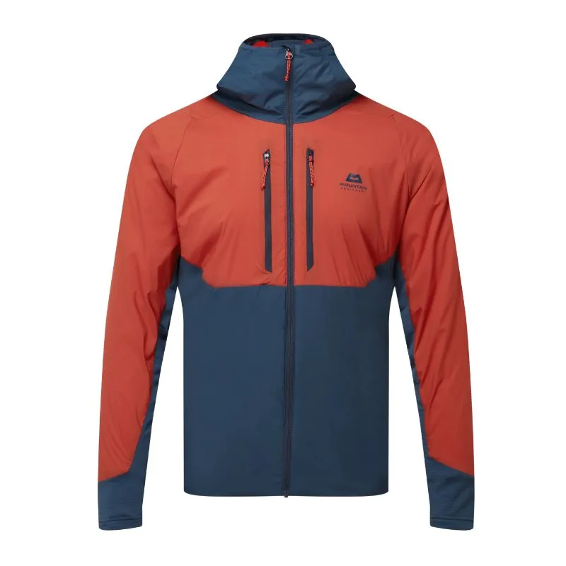 Giacca softshell da uomo MOUNTAIN EQUIPMENT Switch Pro Hooded Jacket (Redrock/Dusk)