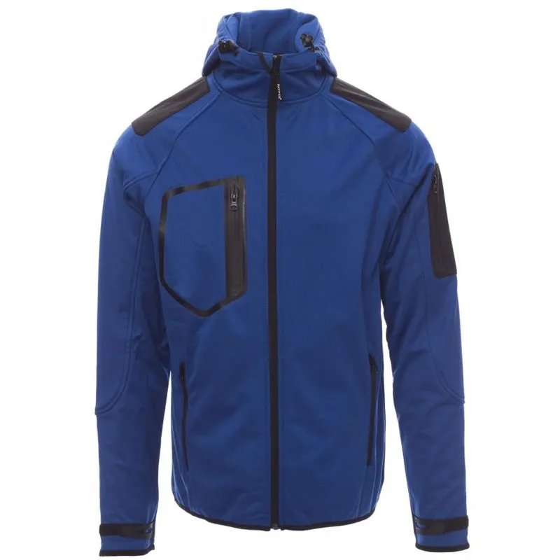 Giacca Softshell Ergonomica con Manica Raglan e Cappuccio Sagomato Extreme - Payper AY 7235