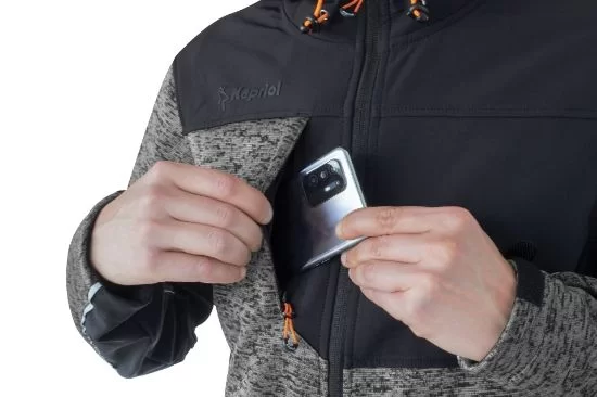 GIACCA SOFTSHELL TENERE' PRO GRIGIO (tutto per l'edilizia firmato Kapriol)