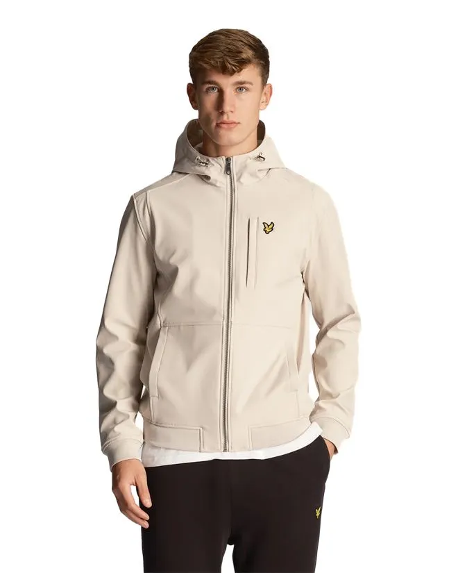 giacca softshell uomo beige