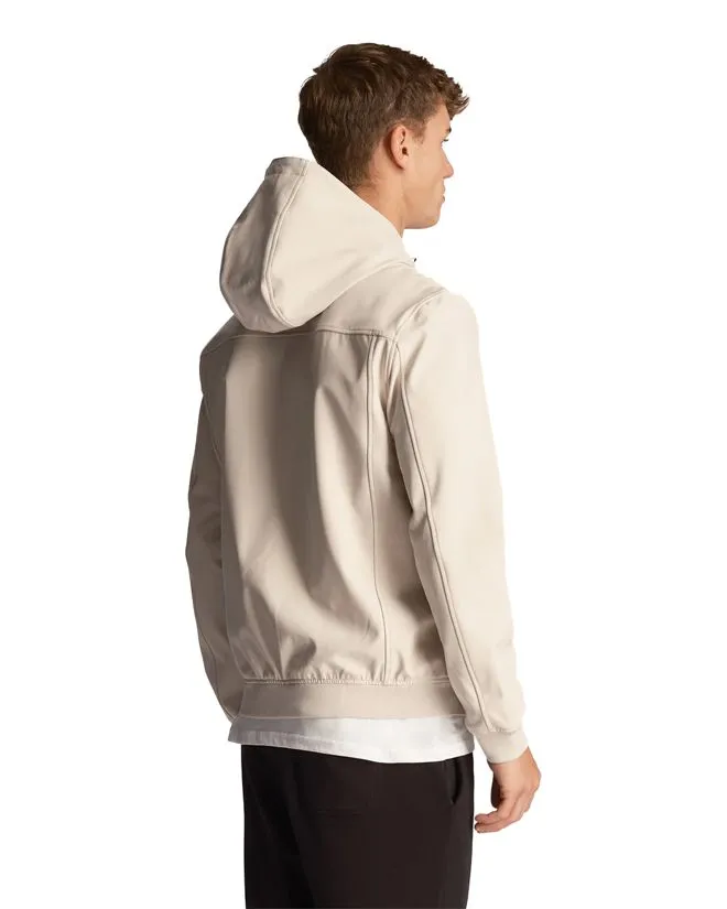 giacca softshell uomo beige