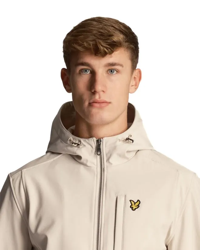 giacca softshell uomo beige