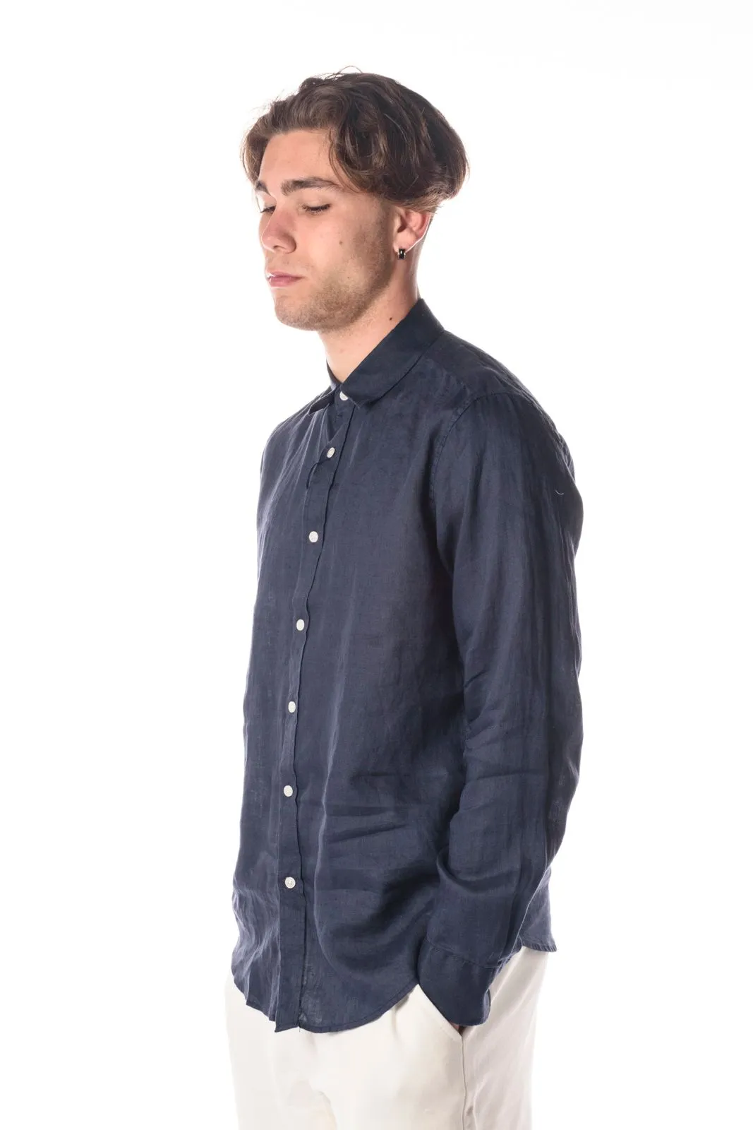 Gianni Lupo Camicia Lino Uomo