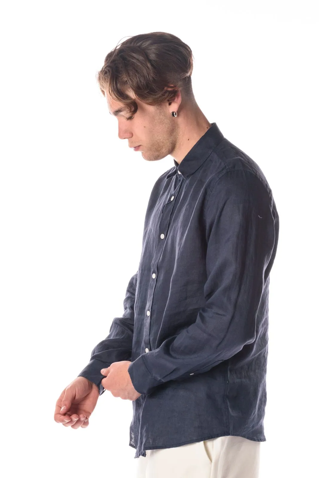 Gianni Lupo Camicia Lino Uomo