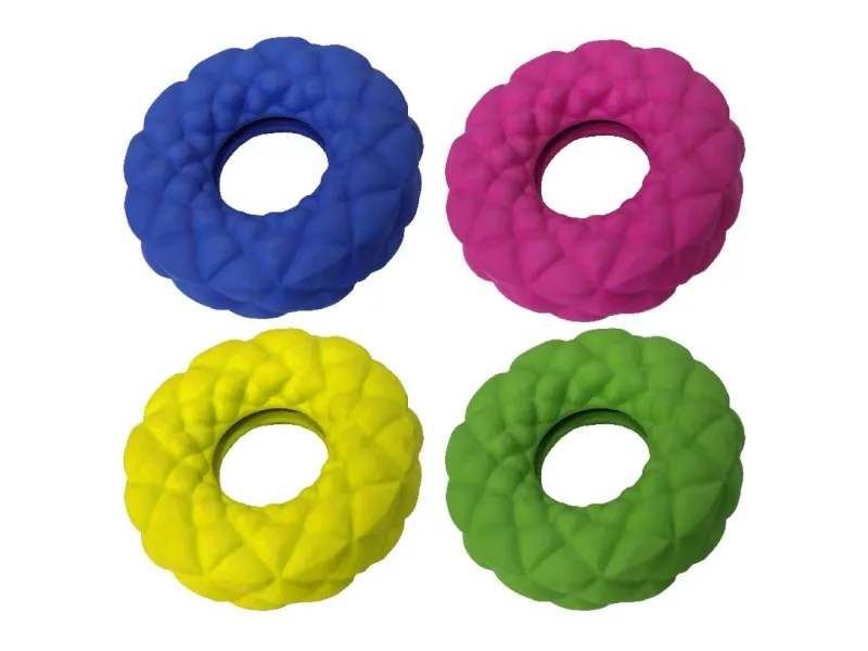 Gioco per cani in gomma ad anello H 11 cm