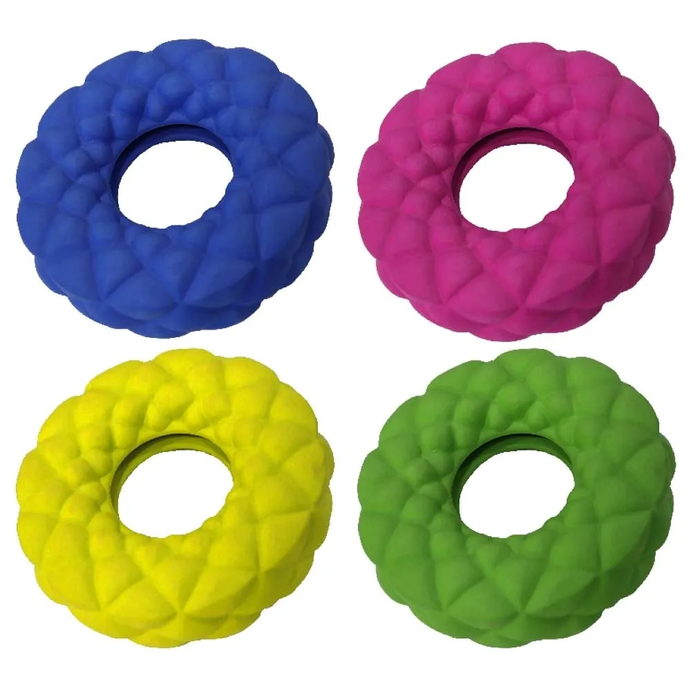 Gioco per cani in gomma ad anello H 11 cm