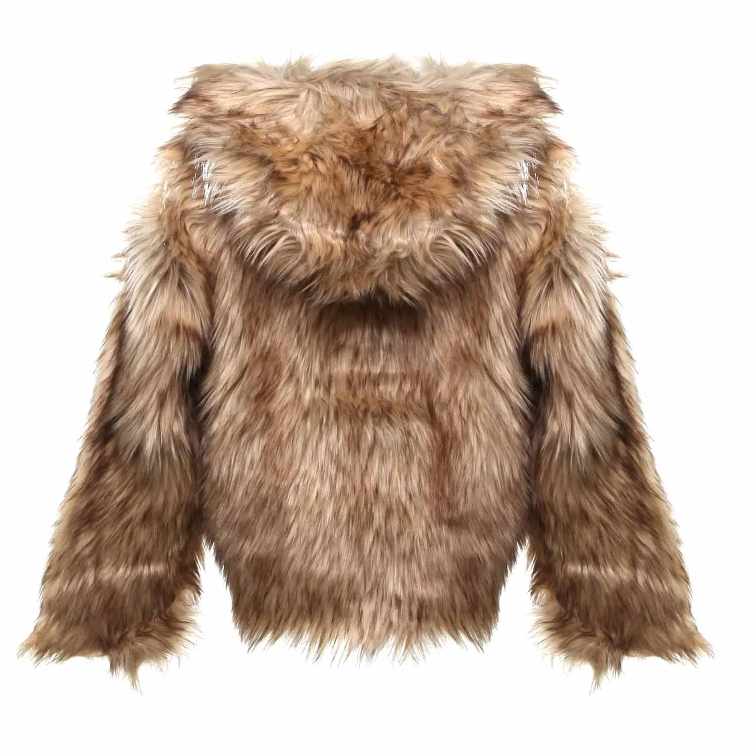Giubbino In Eco Pelliccia Beige Bambina E Teen