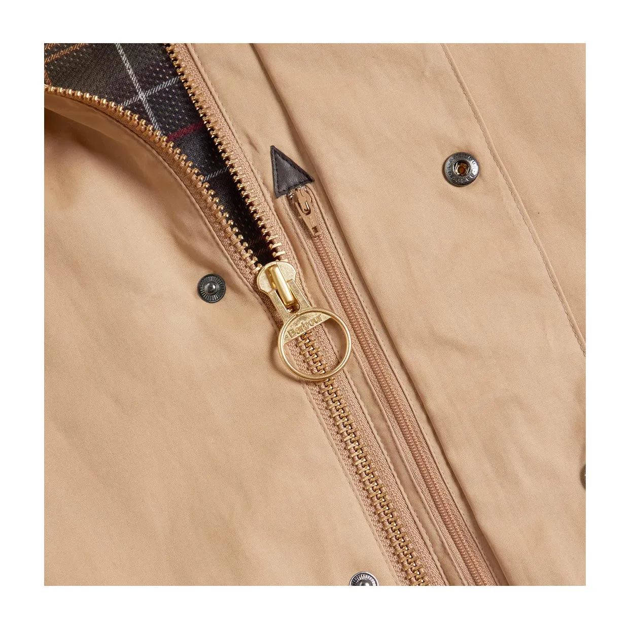 Giubbino Uomo Barbour Transporter Oversized Beige
