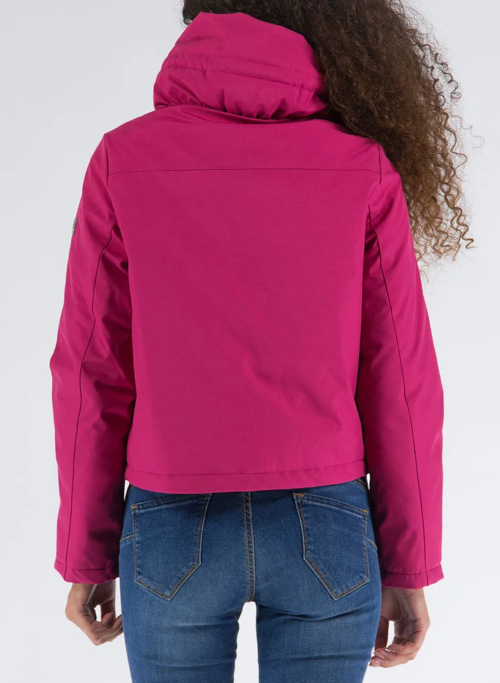 giubbotto softshell corto collo anello