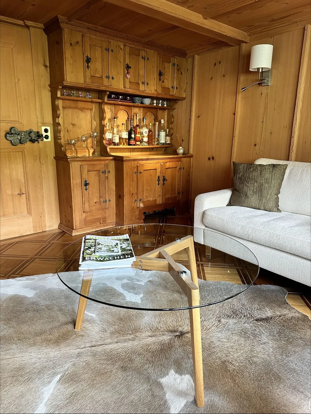 Glass Top Coffee Table MINNESOTA