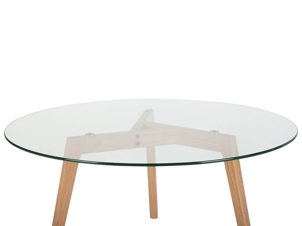 Glass Top Coffee Table MINNESOTA