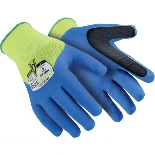 Guanti da lavoro HexArmor, Tg. 8, in Poliestere, col. Blu