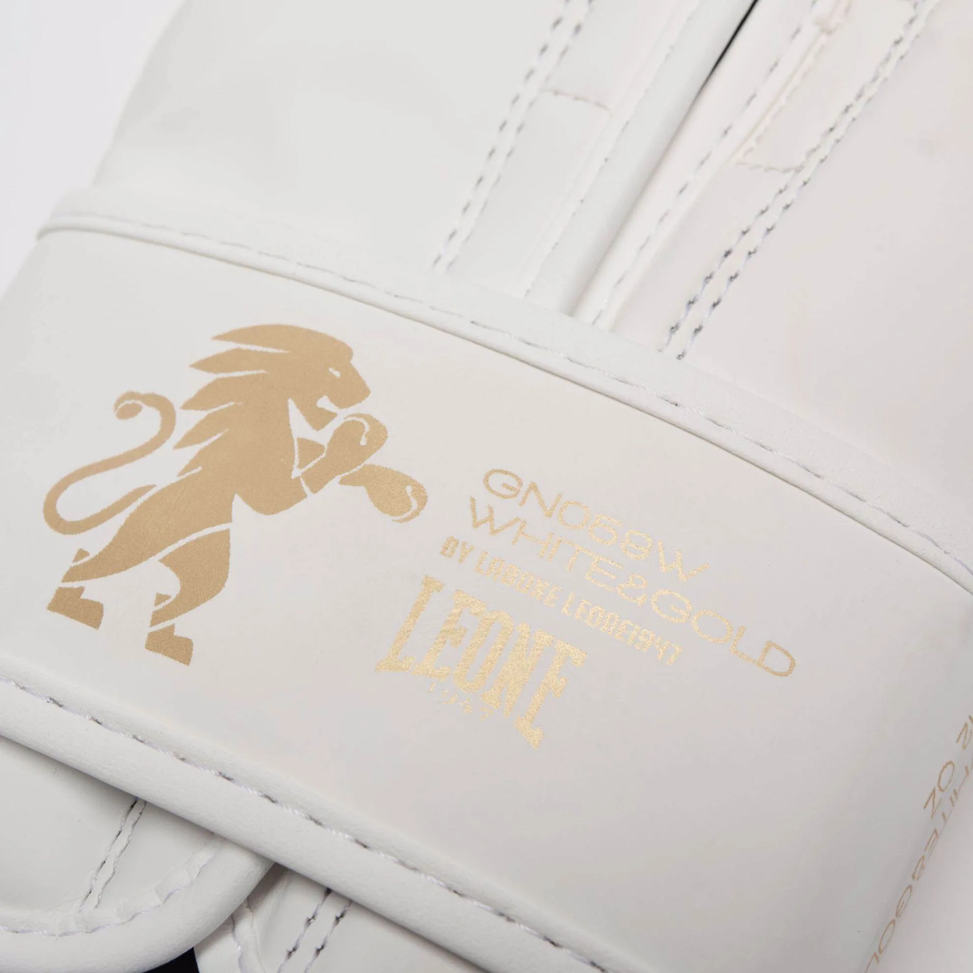 GUANTI LEONE WHITE & GOLD GN059W 04 BIANCO