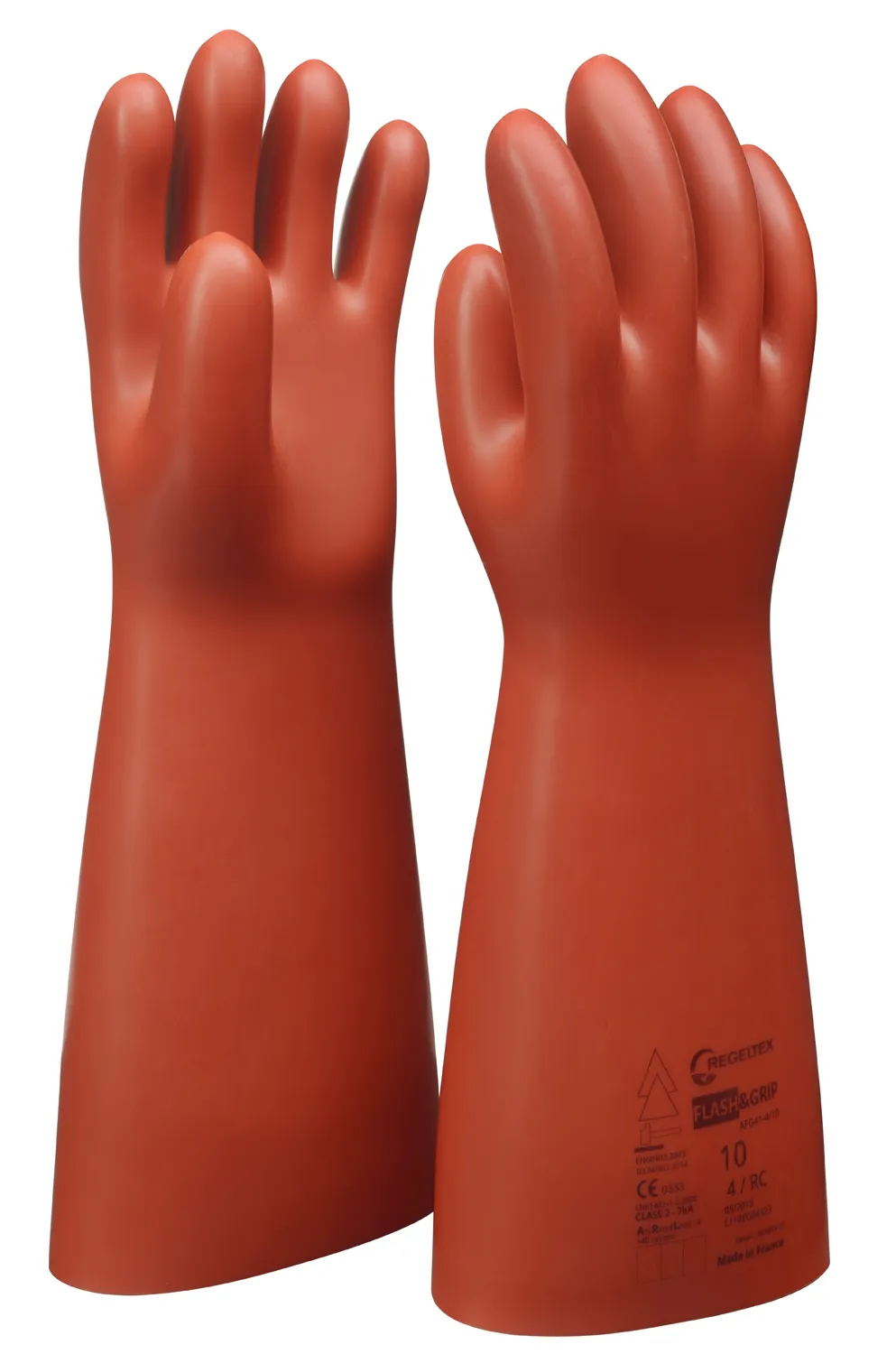 Guanti Penta, Tg. 10, in Composito, col. Rosso