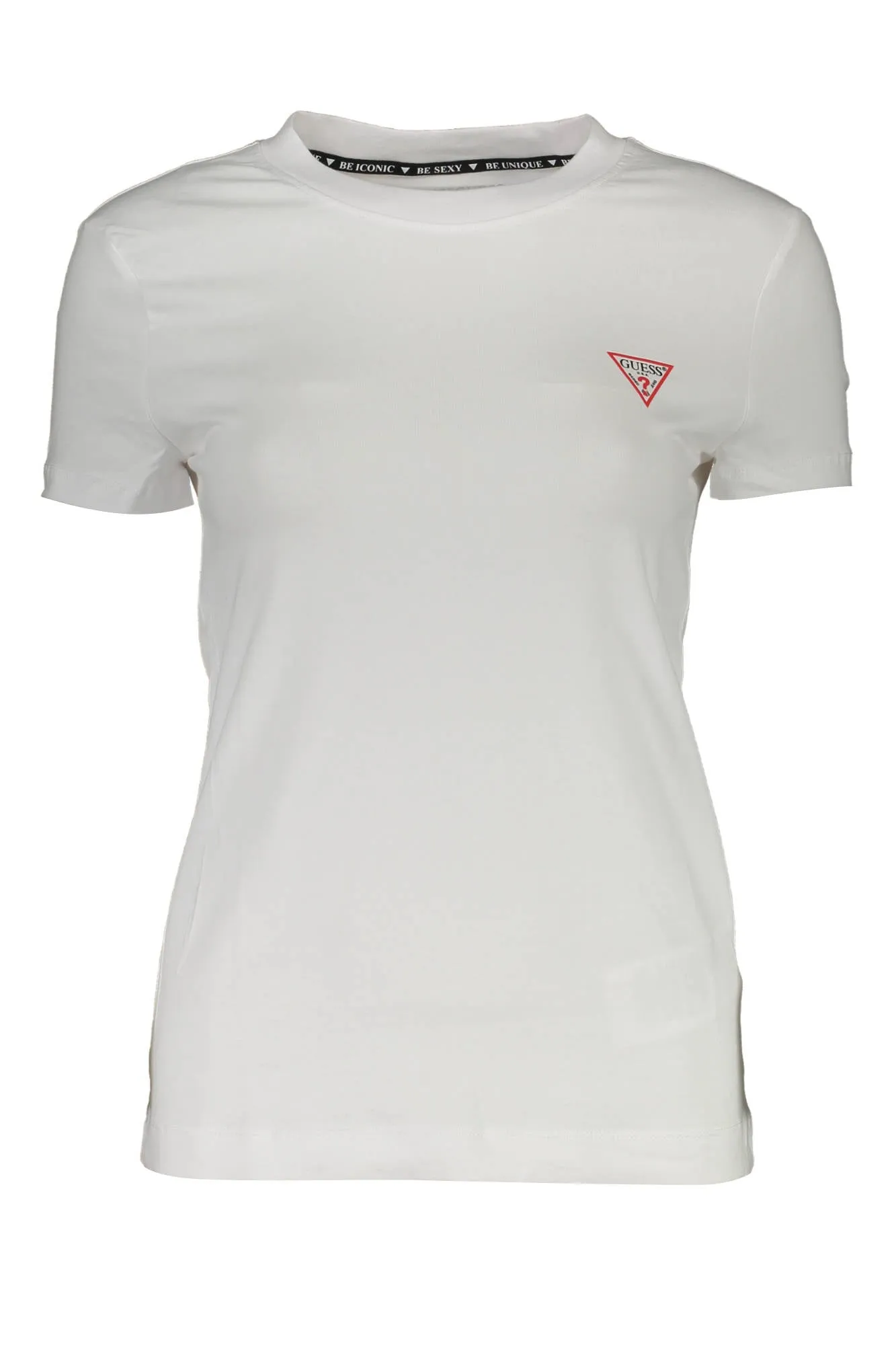 GUESS JEANS T-SHIRT MANICHE CORTE Donna