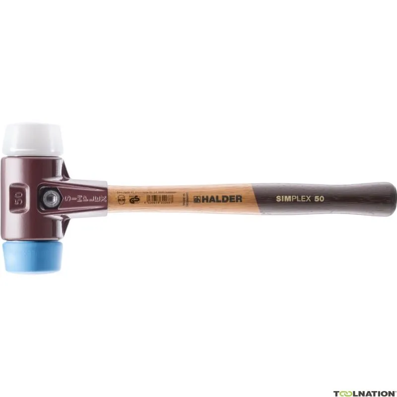 Halder 3017.030 Martello SIMPLEX superplastico/morbido, 30 mm
