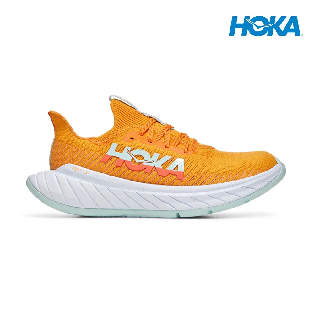 HOKA Women Carbon X 3 - Radiant Yellow / Camellia