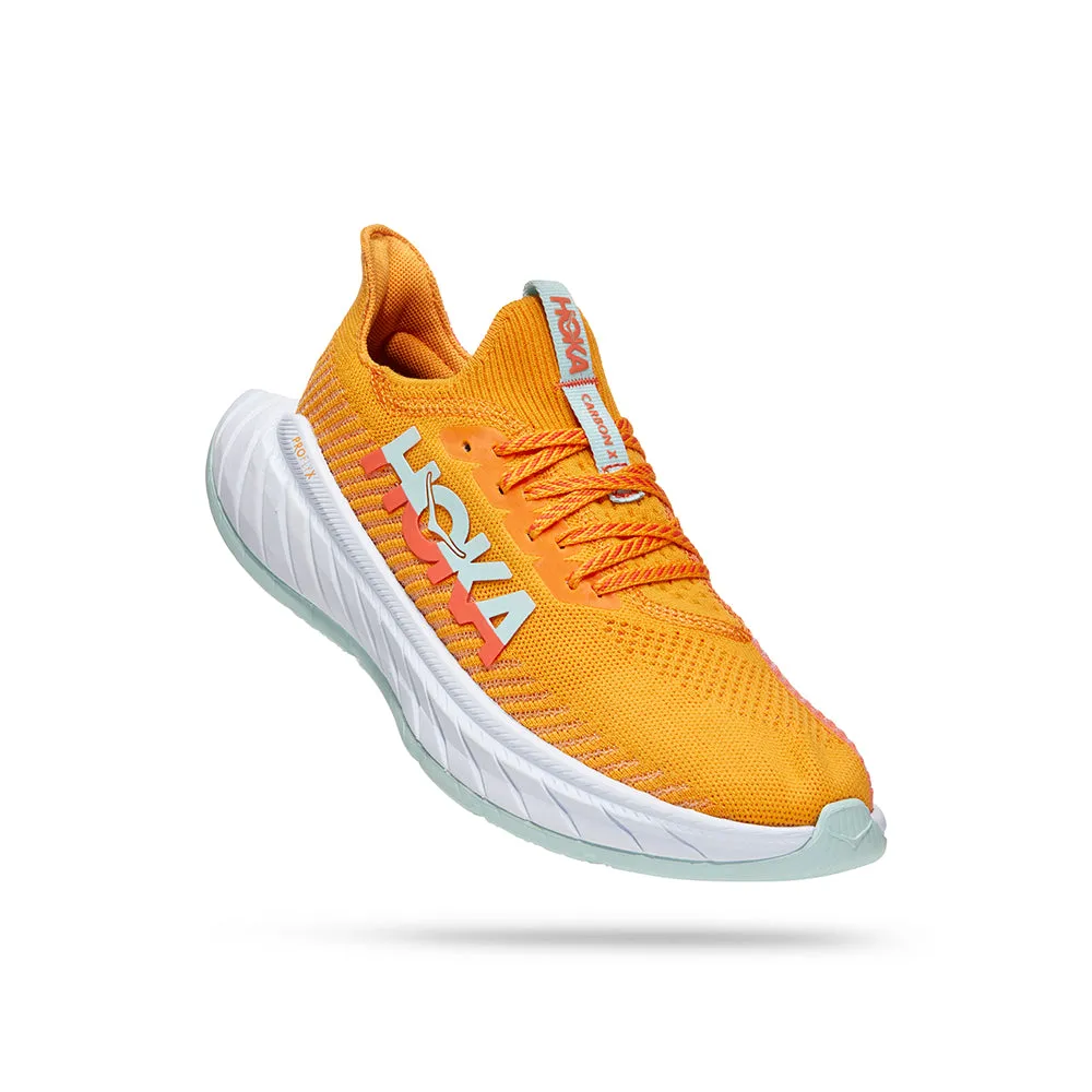 HOKA Women Carbon X 3 - Radiant Yellow / Camellia