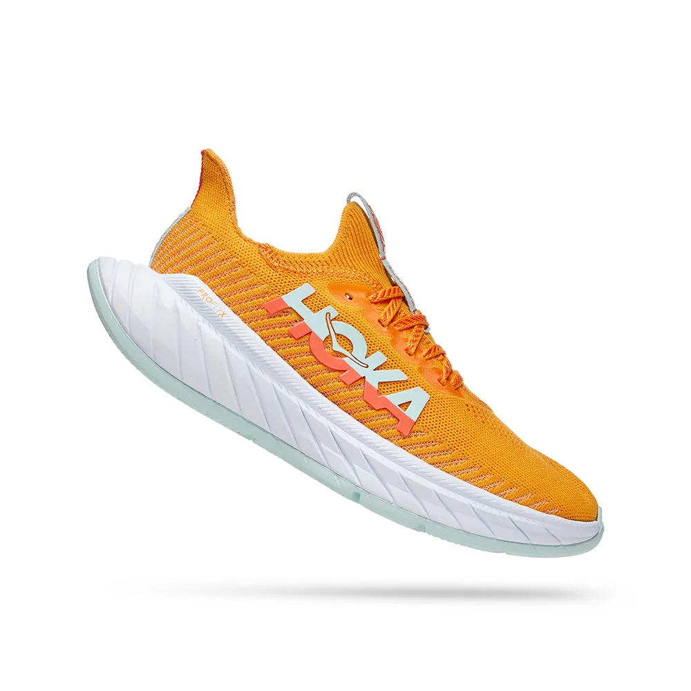 HOKA Women Carbon X 3 - Radiant Yellow / Camellia