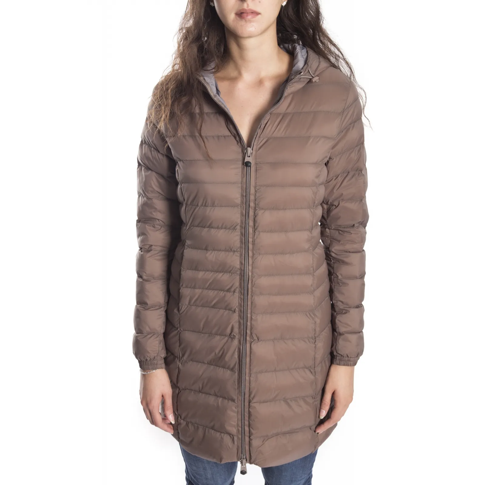 HOMEWARD Piumino 100 grammi con zip col. MUD/LIGHT GREY Art. HLC353