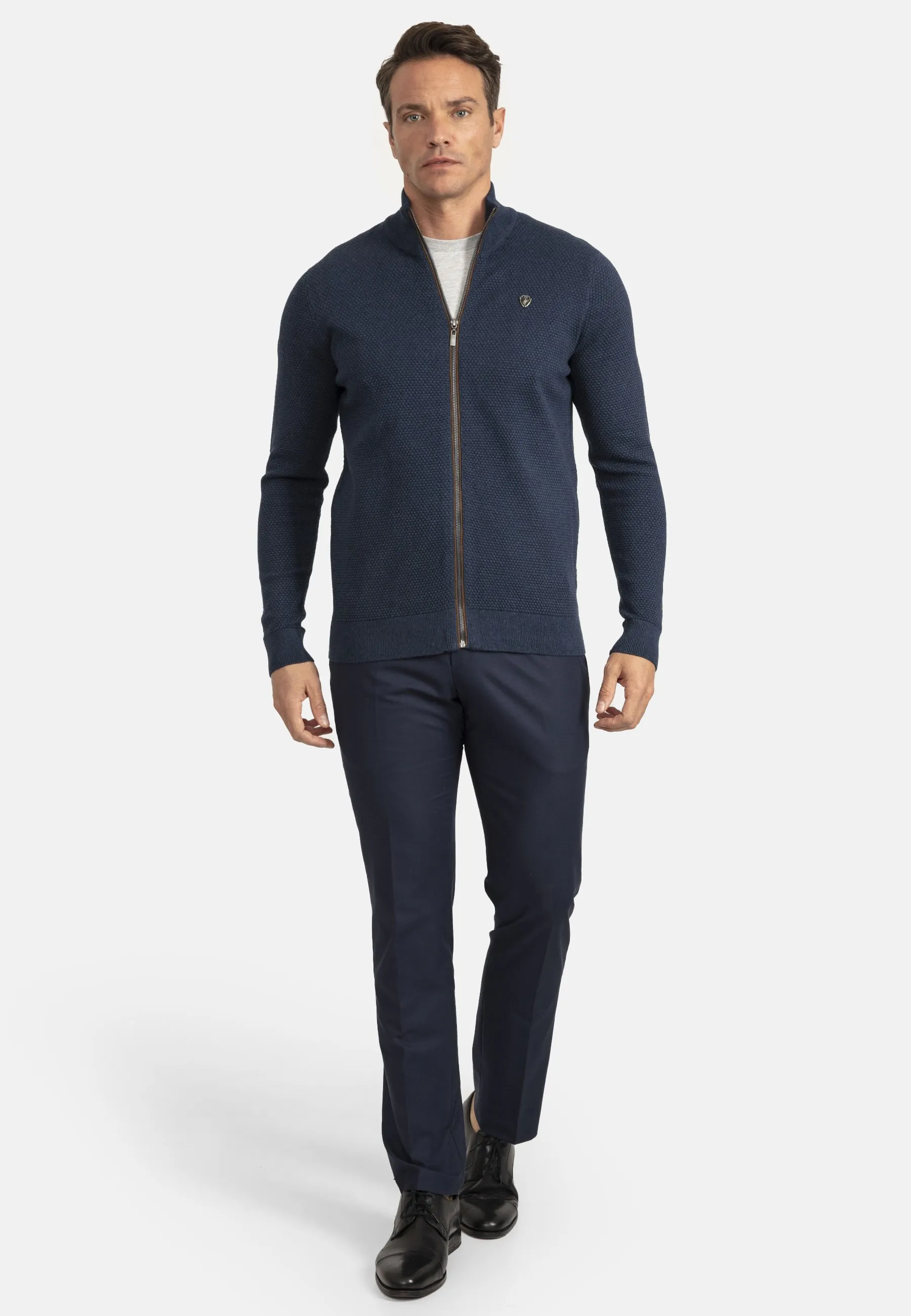 HONEYCOMB ZIPPER  - Cardigan