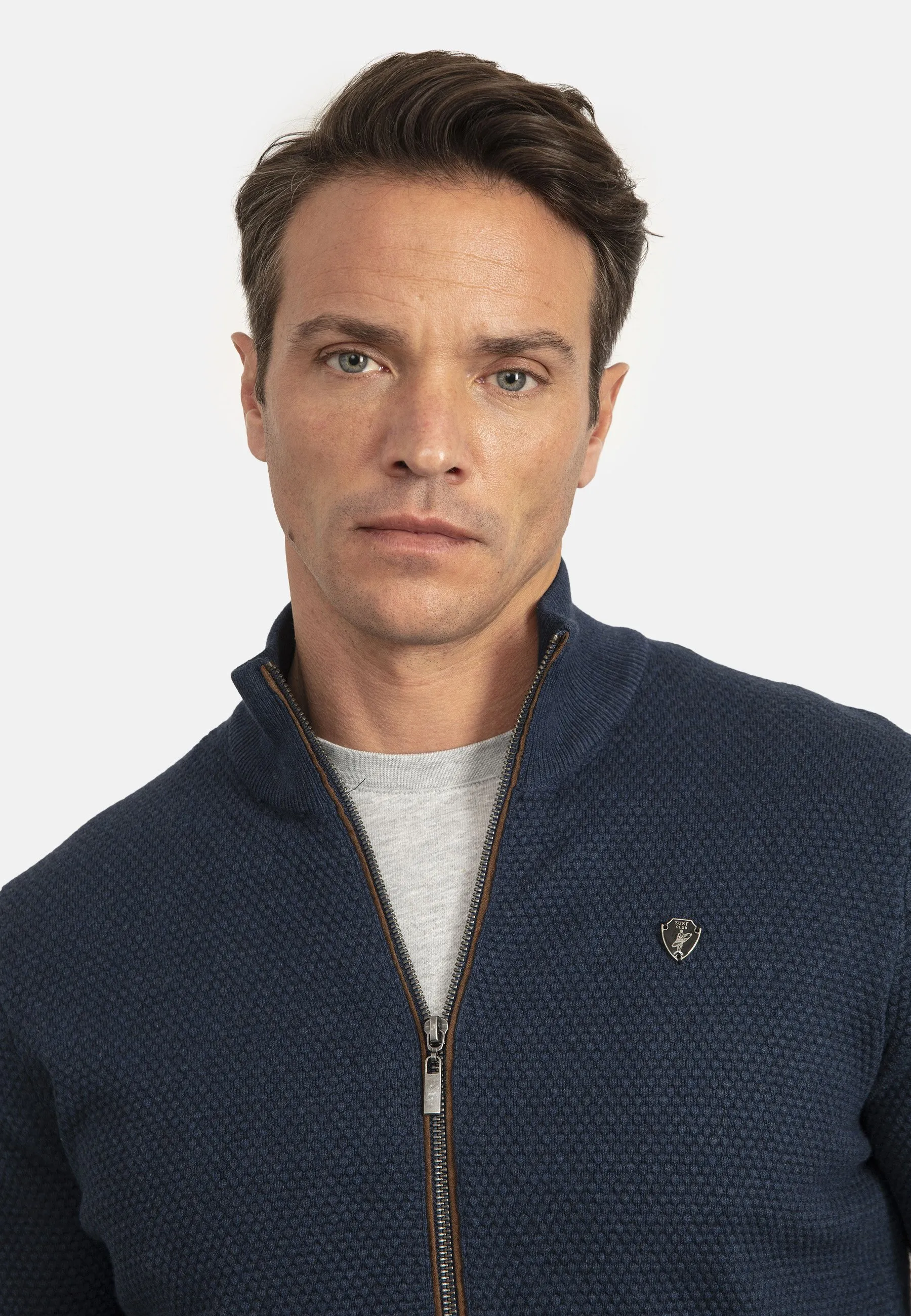 HONEYCOMB ZIPPER  - Cardigan